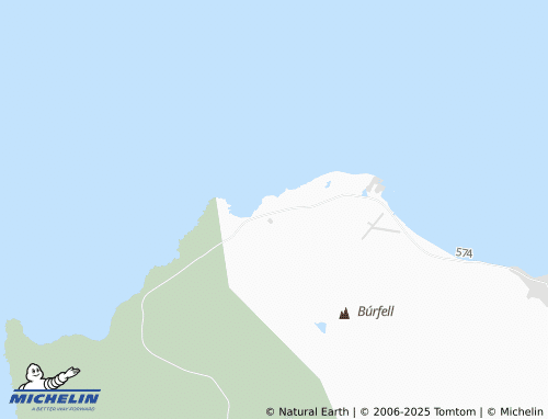 MICHELIN Hellissandur map - ViaMichelin