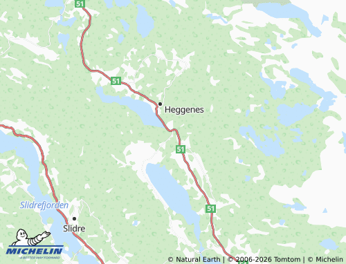 Carte MICHELIN Storefoss - ViaMichelin