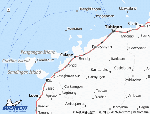Mappa MICHELIN Calape - ViaMichelin