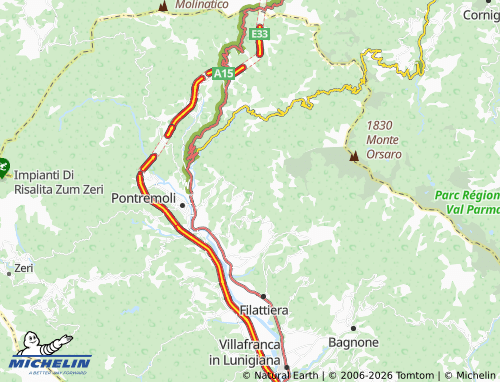 Kaart MICHELIN Tarasco - ViaMichelin