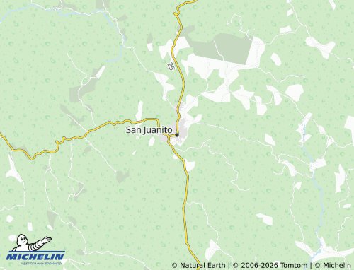 Mappa MICHELIN San Juanito - ViaMichelin