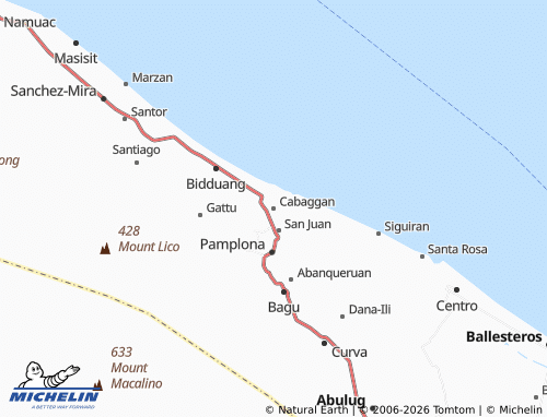 Mappa MICHELIN Cabaggan - ViaMichelin