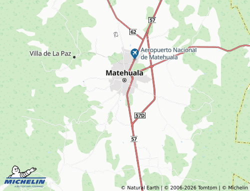 MICHELIN El Gallo map - ViaMichelin