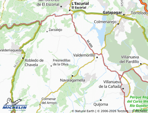 Mapa MICHELIN Los Barrancos - ViaMichelin