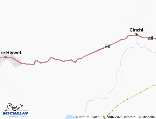MICHELIN Asgori map - ViaMichelin