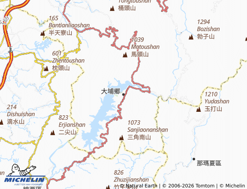 Kaart MICHELIN da bu xiang - ViaMichelin