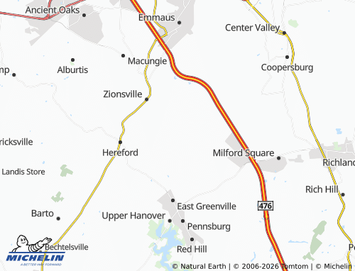 Mappa MICHELIN Hosensack - ViaMichelin