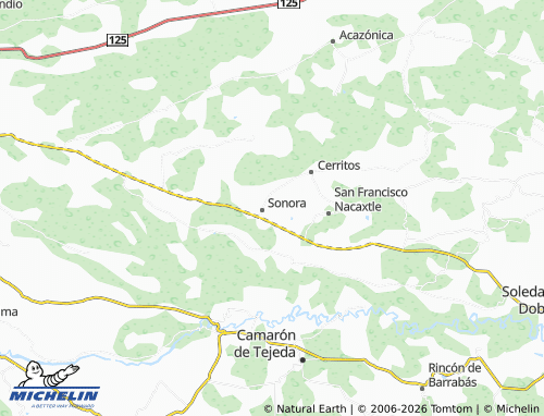 Mapa MICHELIN Coyotera - ViaMichelin