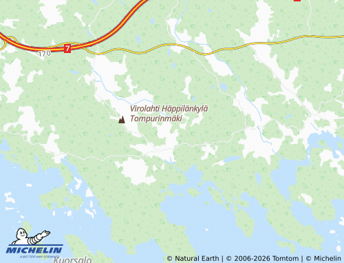 MICHELIN-Landkarte Länsikylä - ViaMichelin