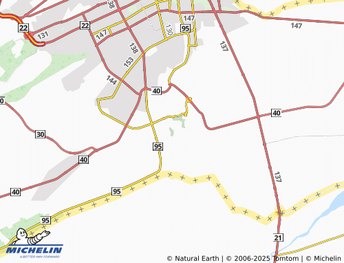 MICHELIN Mbazzarah Al Khadra map - ViaMichelin