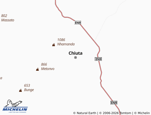 MICHELIN Chiuta map - ViaMichelin