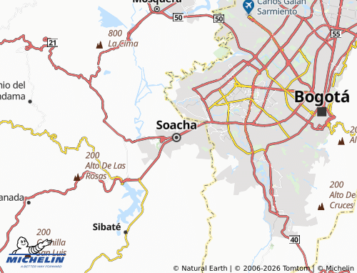 Mappa MICHELIN Camilo Torres II - ViaMichelin