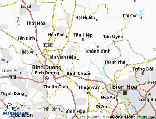 MICHELIN Tân Vĩnh Hiệp map - ViaMichelin