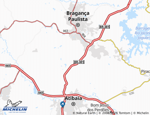 Mapa MICHELIN Fernão Dias - ViaMichelin