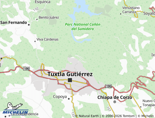 Mapa MICHELIN Las Granjas Sección 3 - ViaMichelin