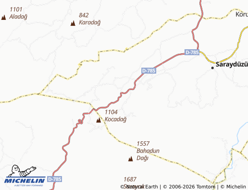 Mappa MICHELIN Başekin - ViaMichelin