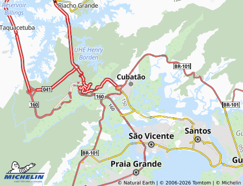 Mapa MICHELIN Costa Muniz - ViaMichelin