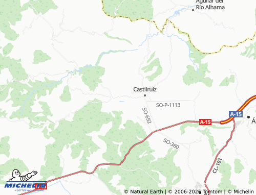MICHELIN Fuentestrún map - ViaMichelin