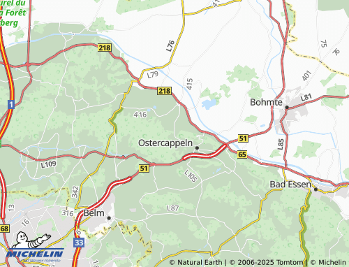 MICHELIN Krebsburg map - ViaMichelin