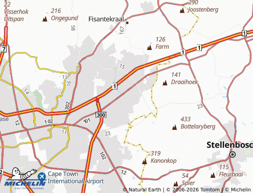 Mapa MICHELIN Northpine - ViaMichelin