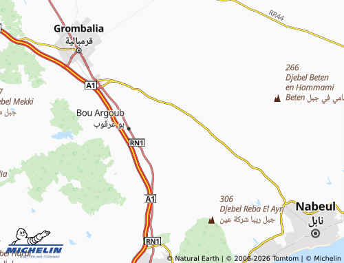 MICHELIN al-Mashrouhah map - ViaMichelin