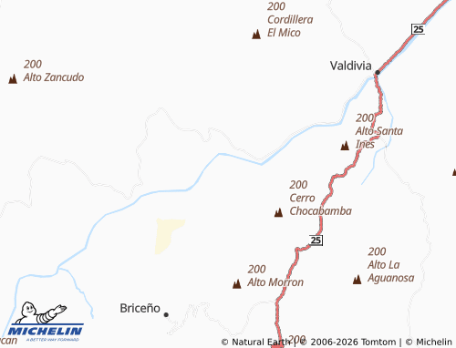 Kaart MICHELIN Turco - ViaMichelin