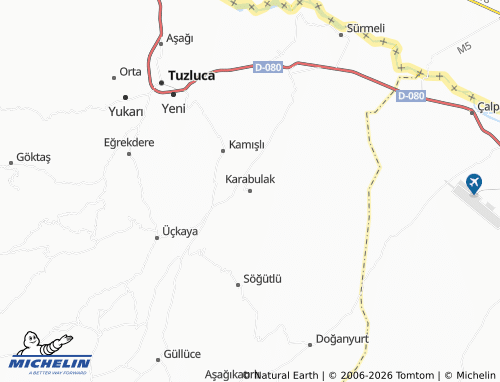MICHELIN Karabulak map - ViaMichelin