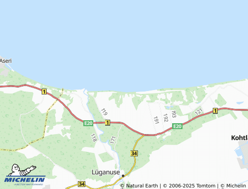 MICHELIN Jabara map - ViaMichelin