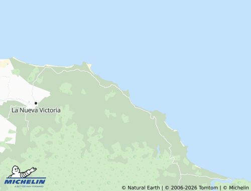 Mapa MICHELIN Playa Hermosa - ViaMichelin