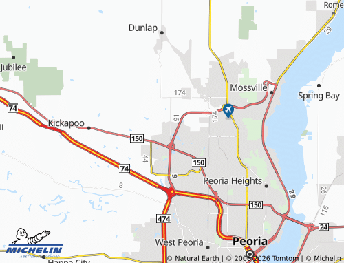 Mappa MICHELIN Pioneer - ViaMichelin