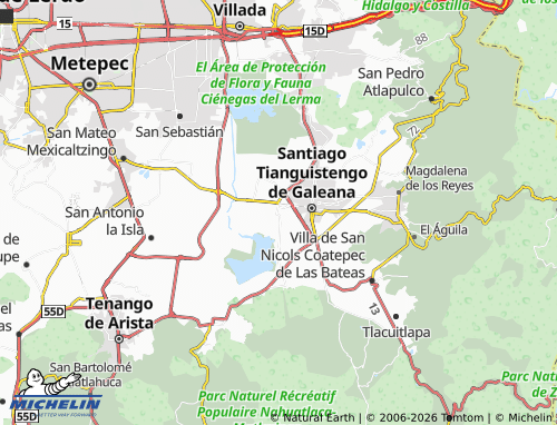 Carte MICHELIN Centro - ViaMichelin