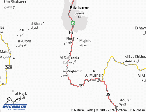Carte MICHELIN Aibala - ViaMichelin