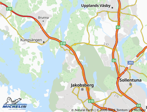 Mappa MICHELIN Bolinderbyn - ViaMichelin