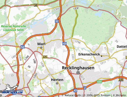 Mappa MICHELIN Korthausen - ViaMichelin