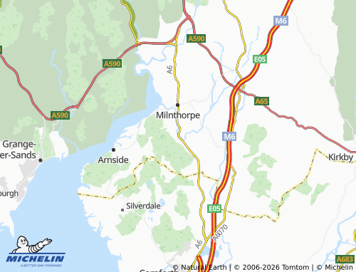 Carte MICHELIN Beetham - ViaMichelin