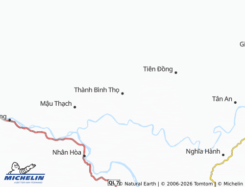 Mapa MICHELIN Thọ Sơn - ViaMichelin