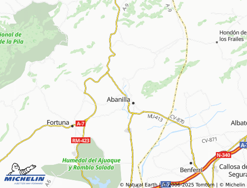 MICHELIN Mahoya map - ViaMichelin