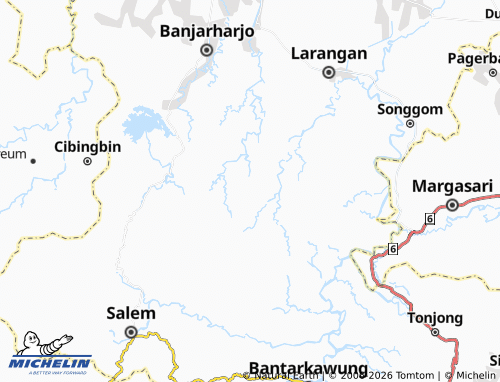 Carte MICHELIN Sindangjaya - ViaMichelin