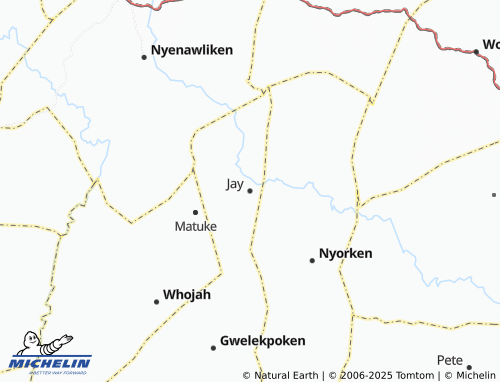 MICHELIN Big Jay map - ViaMichelin