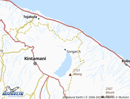 MICHELIN Songan A map - ViaMichelin