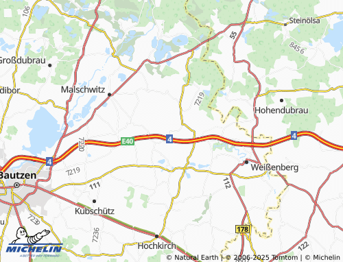Carte MICHELIN Rackel - ViaMichelin