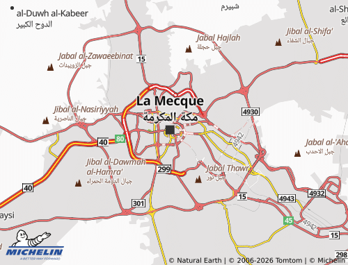Carte MICHELIN al-Haram - ViaMichelin
