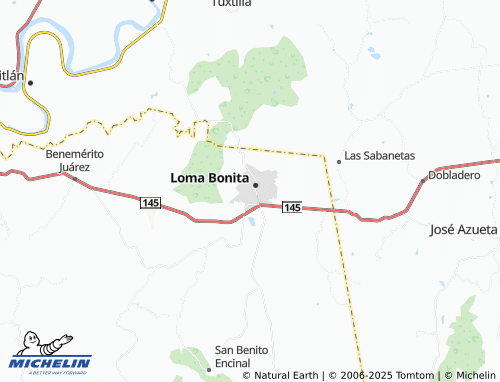 MICHELIN Las Delicias map - ViaMichelin