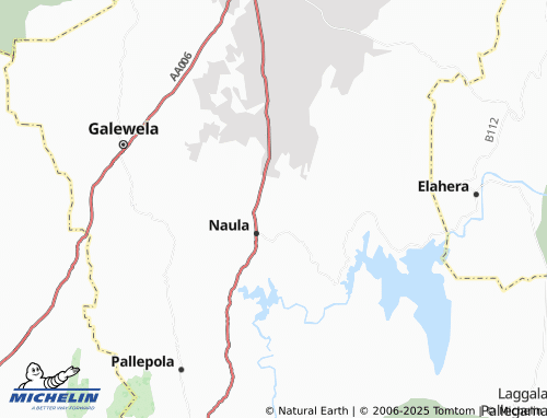 MICHELIN Karavilahena map - ViaMichelin
