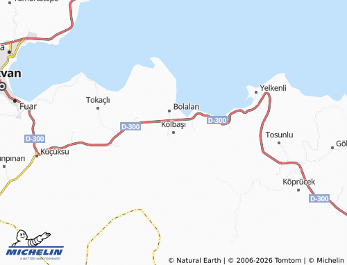 MICHELIN-Landkarte Kolbaşı - ViaMichelin