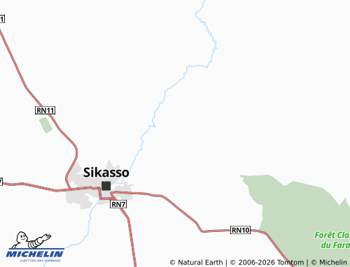 Mappa MICHELIN Zangaradougou - ViaMichelin