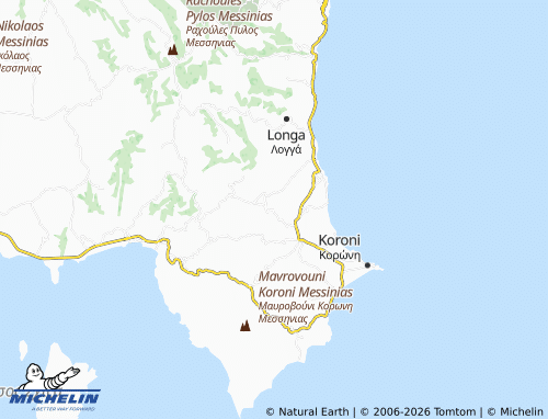 MICHELIN Falanthi map - ViaMichelin