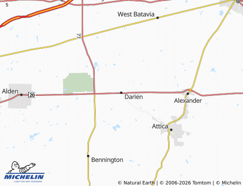 Mapa MICHELIN Darien - ViaMichelin