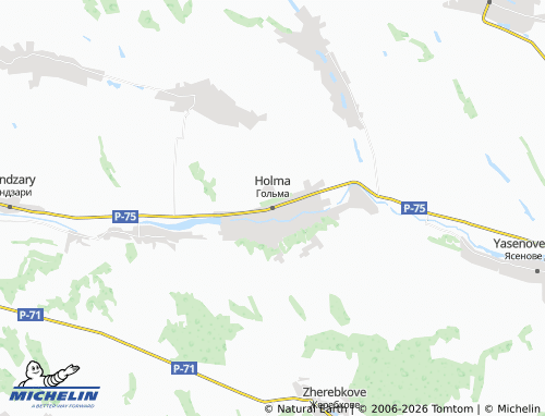 Mapa MICHELIN Holma - ViaMichelin