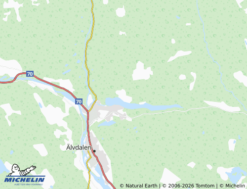 Carte MICHELIN Liden - ViaMichelin